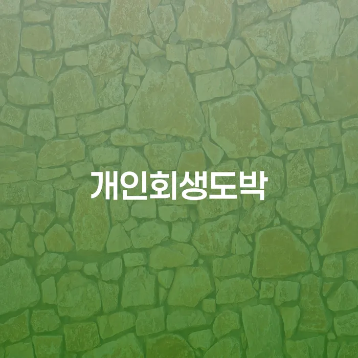 회생절차 빚 해결할 법무법인추천
