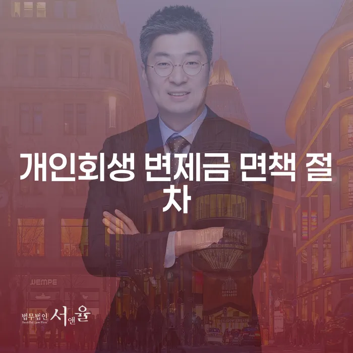 개인회생 변제금 면책 절차란 무엇인가요?